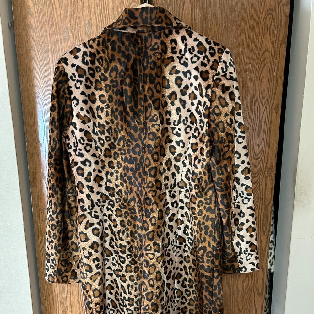 Inc. International Concepts animal print coat, size M.  NWT - Picture 2 of 3